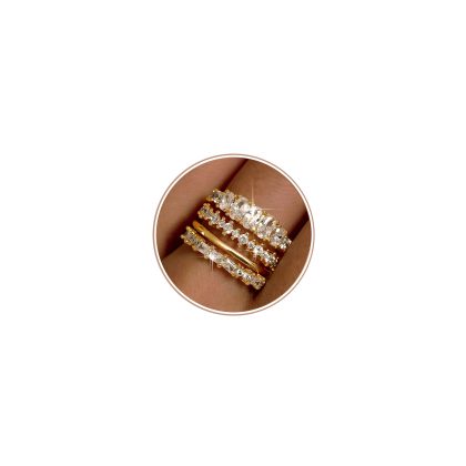 nan - Sparkly-14K Gold Plated