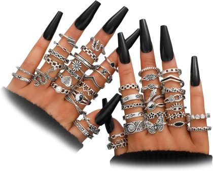 nan - Silver-46 pcs