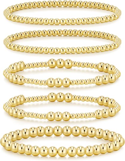 nan - 5PCS Gold-B