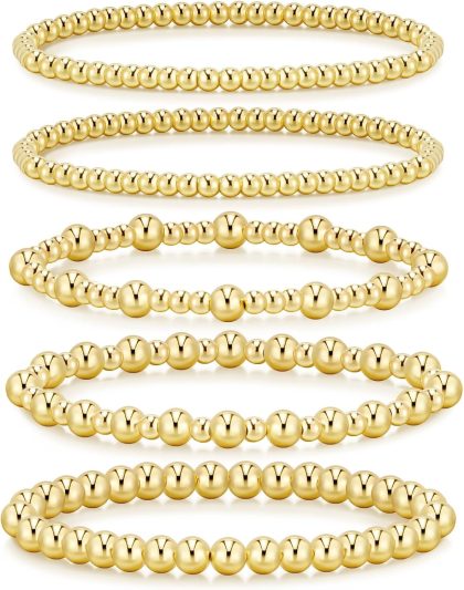nan - 5PCS Gold-A 6.8 IN