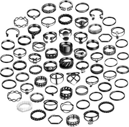 nan - h-Black-68 pcs